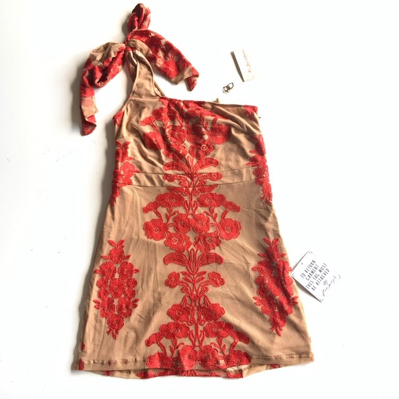 For Love & Lemons Temecula One Shoulder Mini - Picture 3 of 8